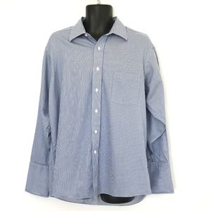 Donald Trump Pin Stripe Button Down Shirt